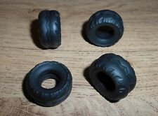 Scalextric new grippy vintage 4 X 4 Datsun pick-up truck car tyres SUPERB. U