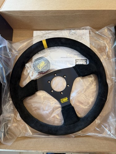 Omp targa steering wheel suede - wheel,