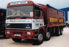 COL PHOTO: CAWLEY BROS (NORTH WALES) ERF EC12 8 WHEEL BULKER - M316 AEY
