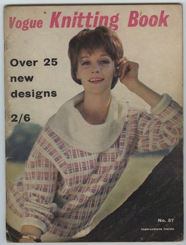 Vintage vogue knitting book - vintage,