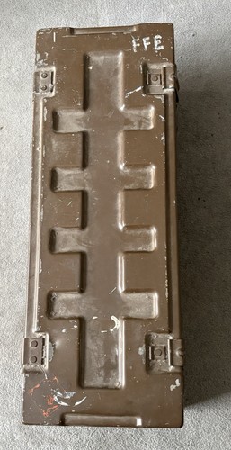 Army ammunition box from - army, 1970