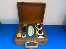 Vintage Cambridge Portable Multi Range Wattmeter in wooden box No L 710128