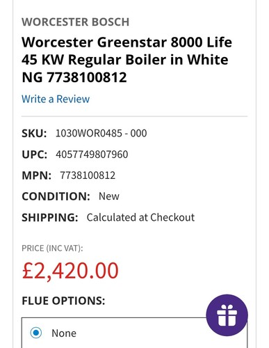 Worcester bosch greenstar 8000 - bosch,