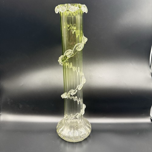 Victorian art glass - glass, vase