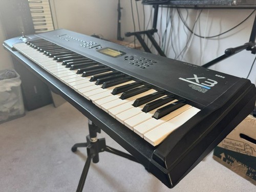 Korg music synthesizer - x3,