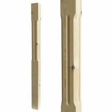 Staircase Newel Post Chamfered