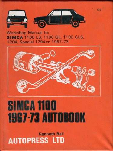 Simca 1100 inc - 1204, 1296
