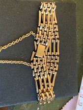 LOVELY c1970s GATE BRACELET