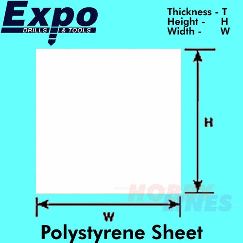 Styrene sheet range - sheet,