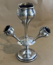 Art Nouveau Period EPNS Silver Plated 4 Branch Epergne 