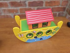 Noah's Ark Wooden Playset with