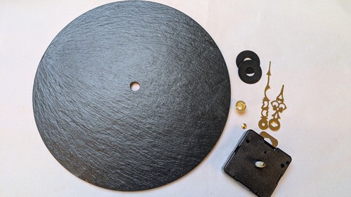 Welsh slate clock blank - slate,