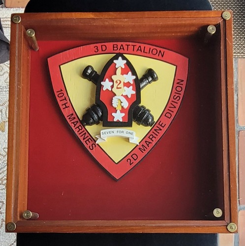 Trench art shadow box 3d - art,