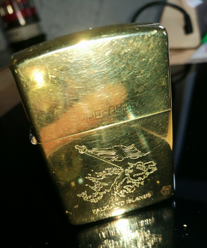 Zippo brass collectable - brass,