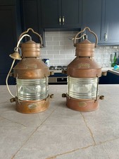 Set of 2 Vintage Ship's Boat