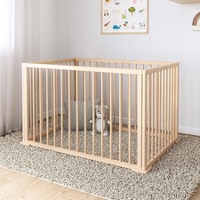 Foldaway Wooden Baby Playpen