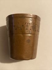 Copper Drinks Measure’Just A Thimbleful’