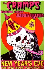 The Cramps Concert Poster 2003 Los Angeles