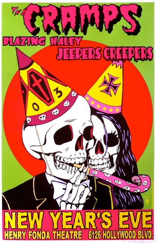 The cramps concert poster - cramps, 2003