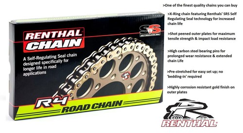 Renthal gold ring chain - gold,