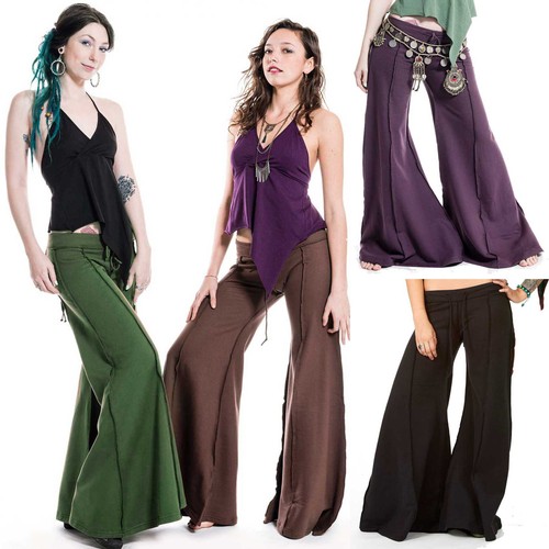 Extra wide flares flow pants - extra,