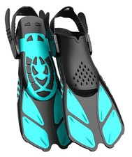 Swim Fins Open Heel Adjustable