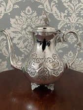 Antique Silver Plate Teapot
