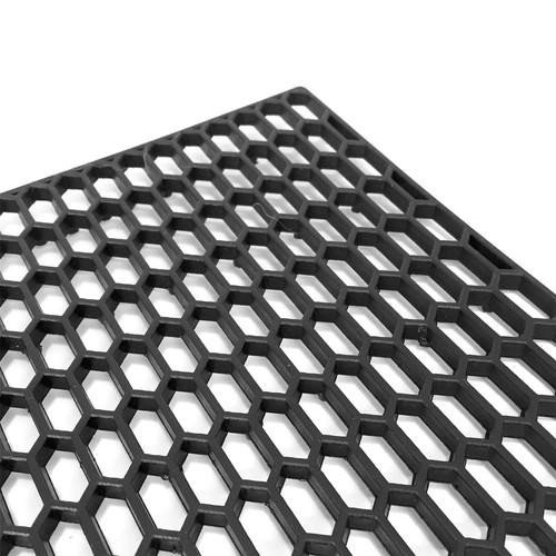 Honeycomb black abs plastic - black,