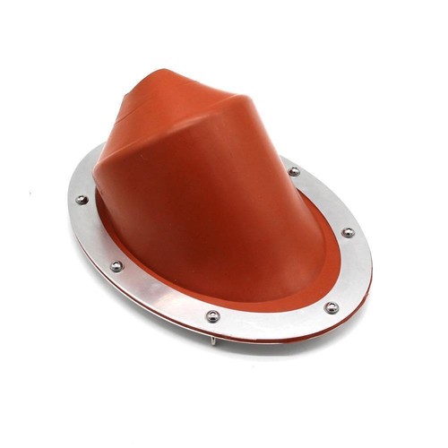 Stove angled flashing kit for