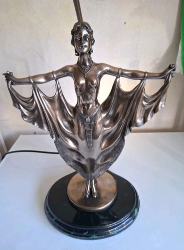 Art deco nouveau table - deco/nouveau, lamp