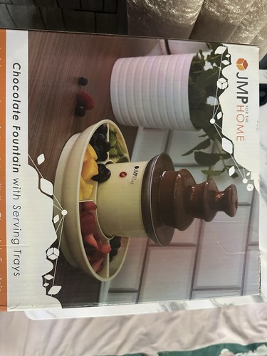 Chocolate fountain with - fountain,