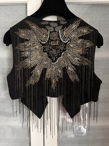 Antik batik black beaded - antik,