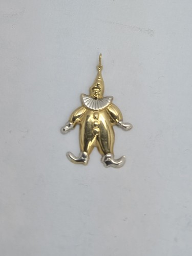 Vintage 9ctbyellow gold clown - 9ctbyellow,