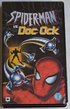 Spider-man Tested VHS vs Doc Ock Used Animated Superhero 2004 No Mould
