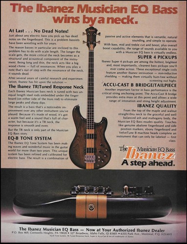 1979 ibanez musician bass - ibanez,