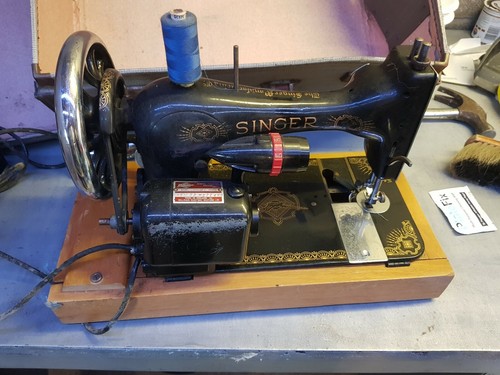 Vintage singer sewing machine - sewing,