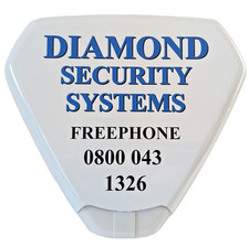 Dummy Alarm box twin flashing LED LIFETIME GUARANTEE