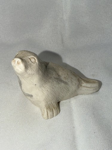 Vintage hand carved stone - hand, seal