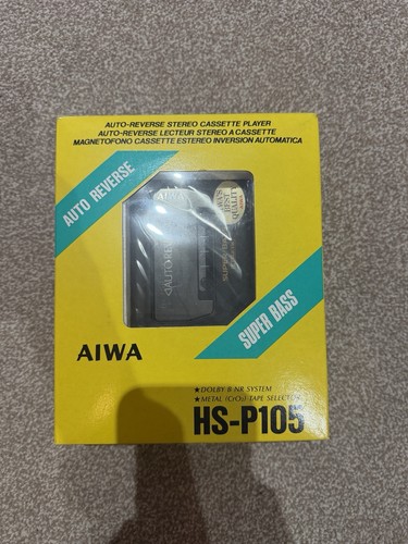 Aiwa portable stereo cassette - aiwa,