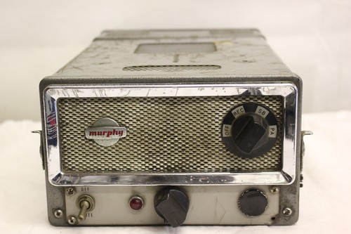 Murphy radio type - type, t.r.