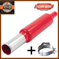Cherry Bomb® Back Box Tail Bomb Exhaust + Bracket Fits CLASSIC CAR 