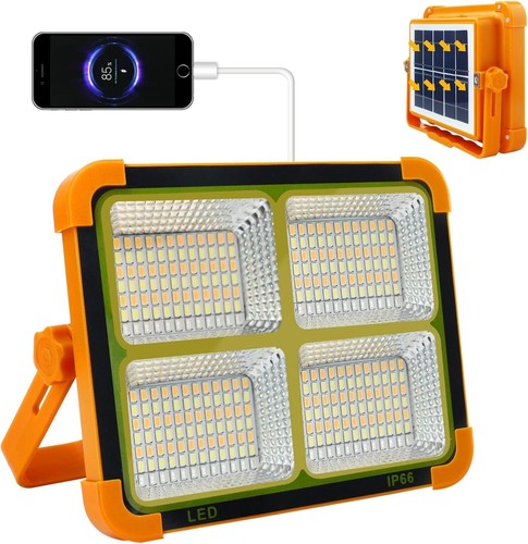 Led solar work light portable - led,