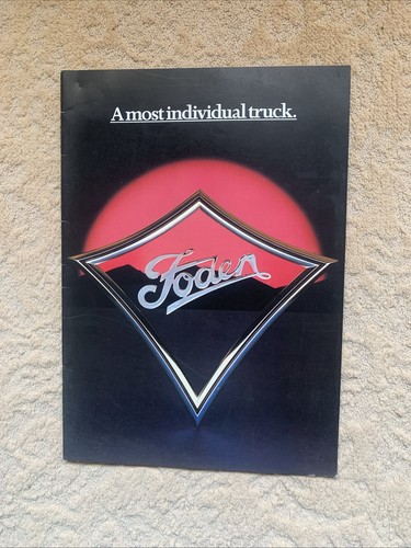 Foden trucks sales brochure - foden,