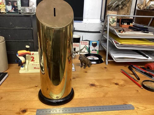Old world war brass shell - old,