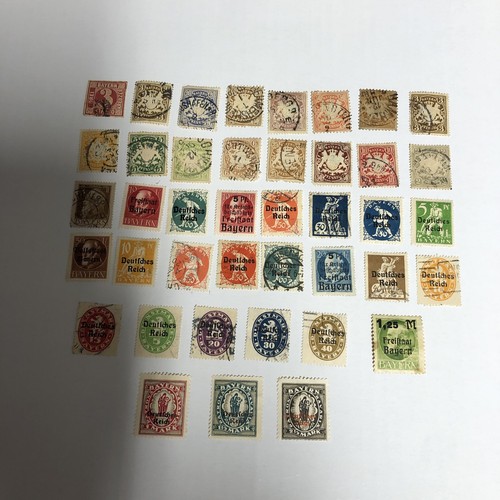 Germany bavaria stamps - germany,