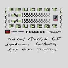 Peugeot PX10, PY10 Bicycle Stickers - Decals - Transfers - n.0350