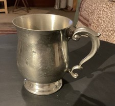 Shiny English Pewter Pint
