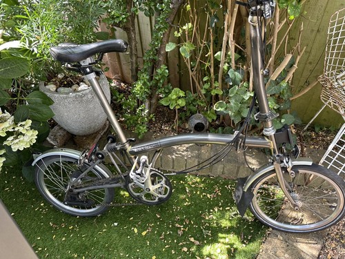 Brompton folding bike super - brompton,