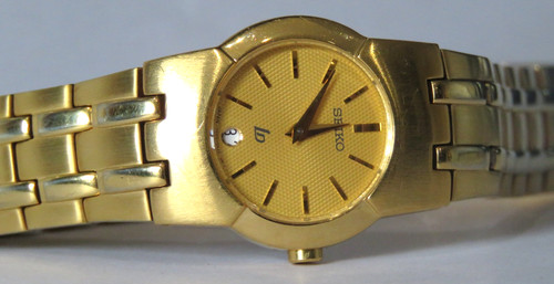 Seiko ladies gold dress - seiko, watch
