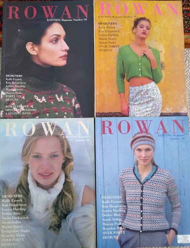 Vintage rowan knitting - x,